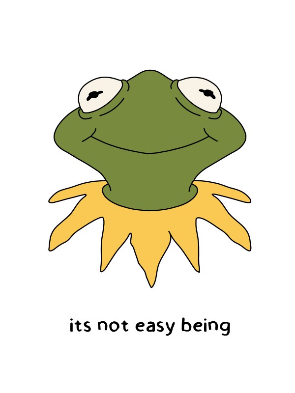 It's not easy being