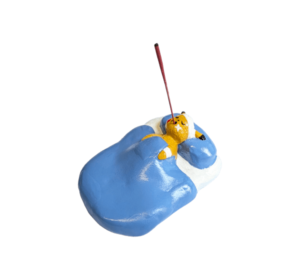 Sick yellow mouse